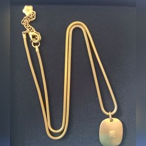 Givenchi vintage gold plated chain